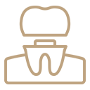 dental crowns & bridges icon