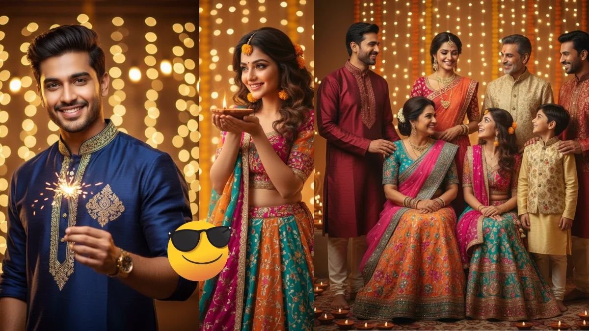 Diwali AI Photo Editing Prompts 2025