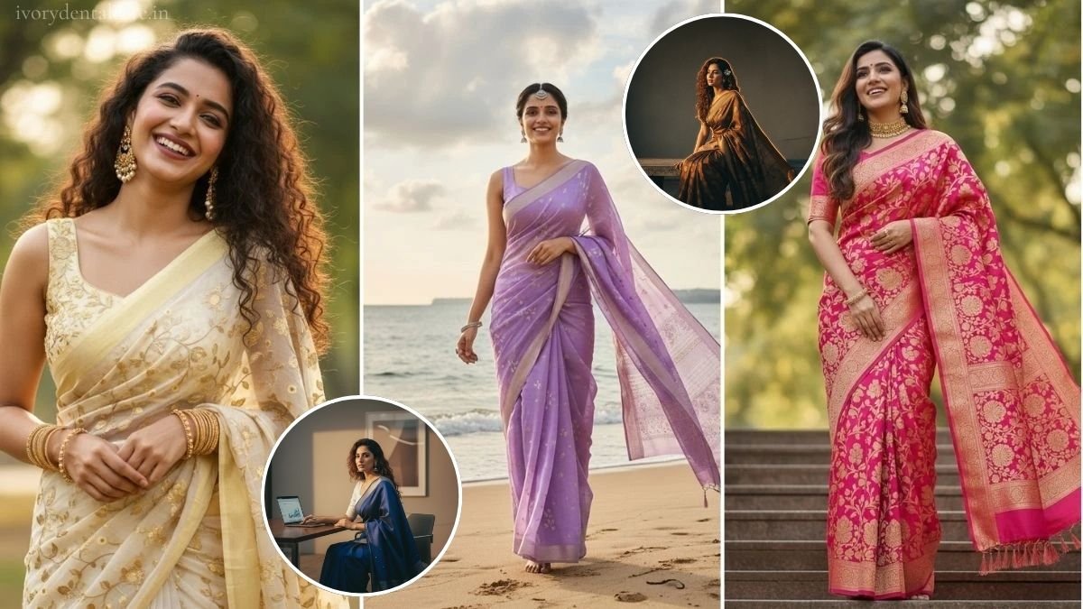 Gemini AI Photo Prompt Copy Paste Saree Look for Girl