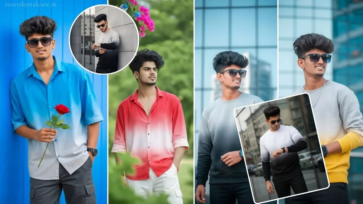 Gemini Boys Dual Color Shirt AI Photo Editing Prompts