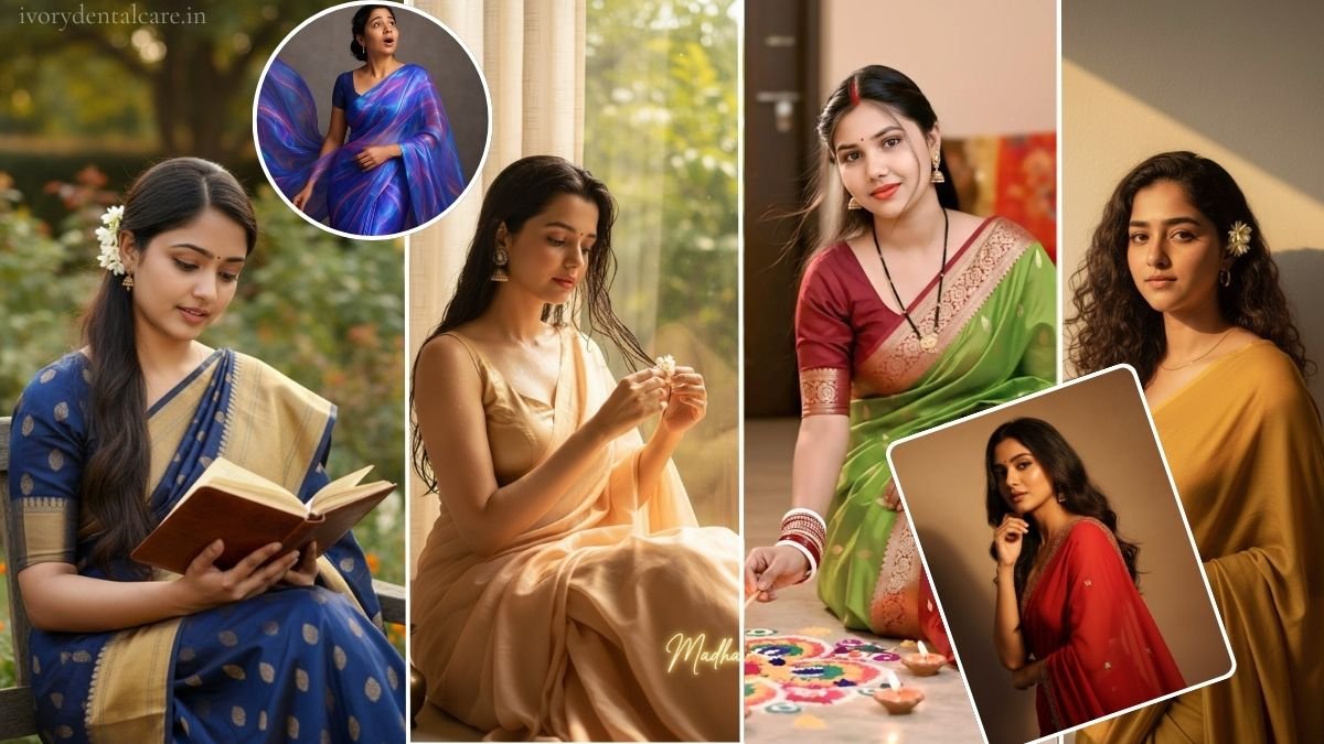 Gemini Prompt for Image Generation Saree Look